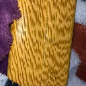 Louis Vuitton Purple and Yellow Wallet